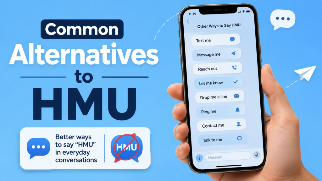 Common Alternatives to HMU