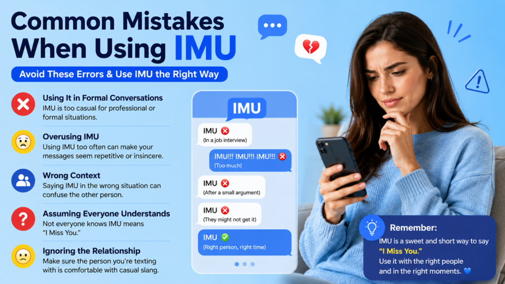 Common Mistakes When Using IMU