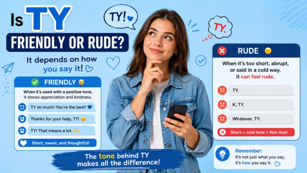Is TY Friendly or Rude