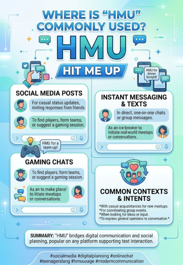 Where Is HMU Commonly Used