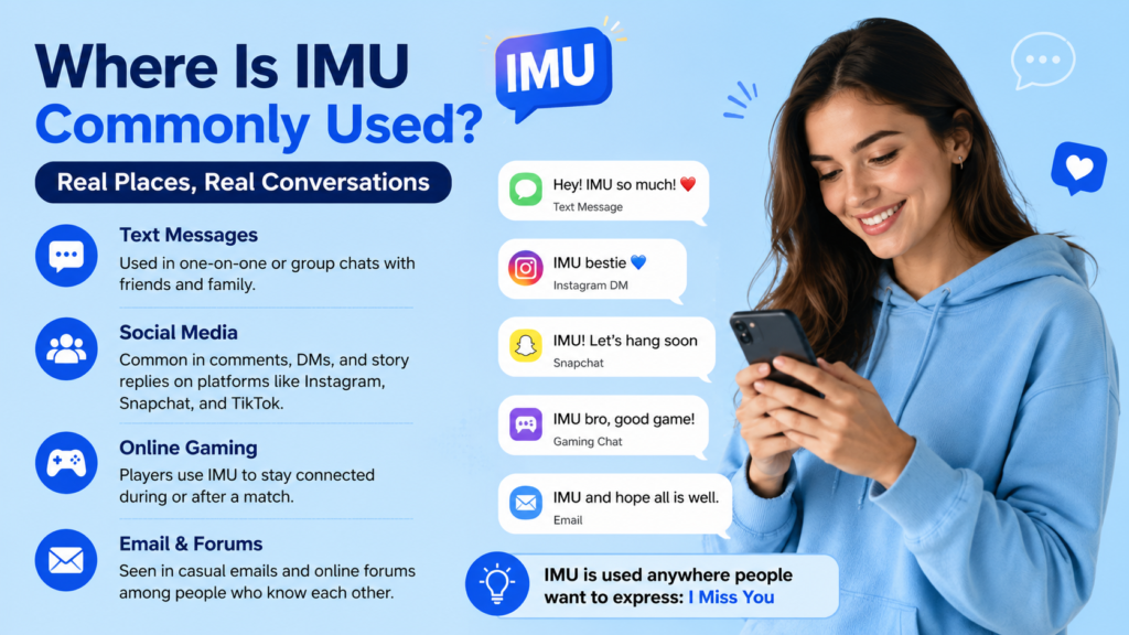 Where Is IMU Commonly Used