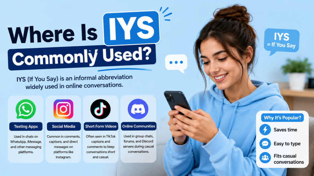 Where Is IYS Commonly Used