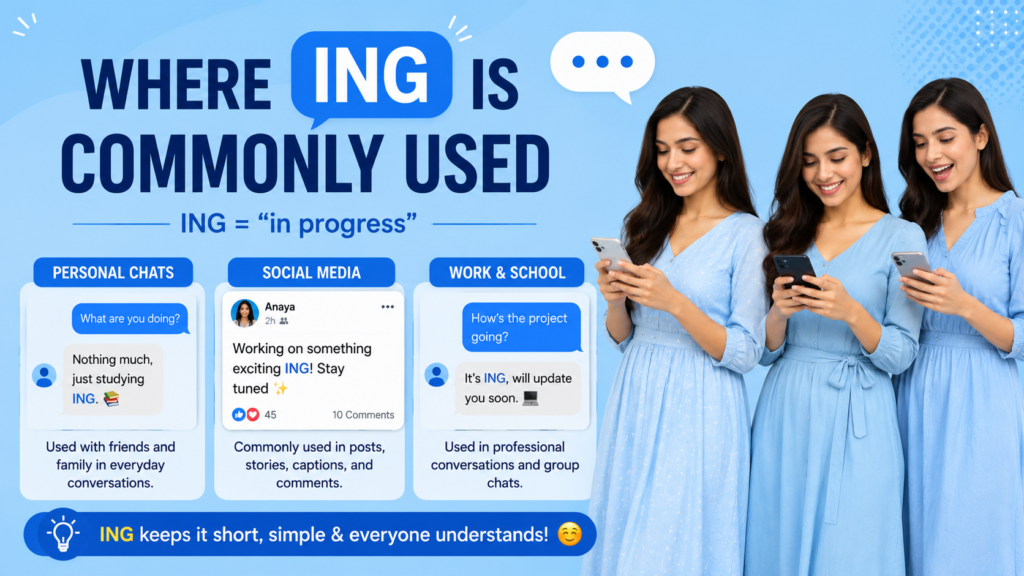 Where is ING Commonly Used