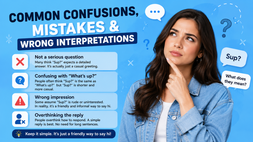 Common Confusions, Mistakes & Wrong Interpretations
