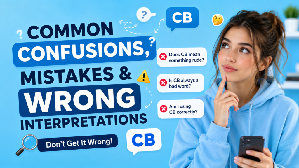 Common Confusions, Mistakes & Wrong Interpretations 
