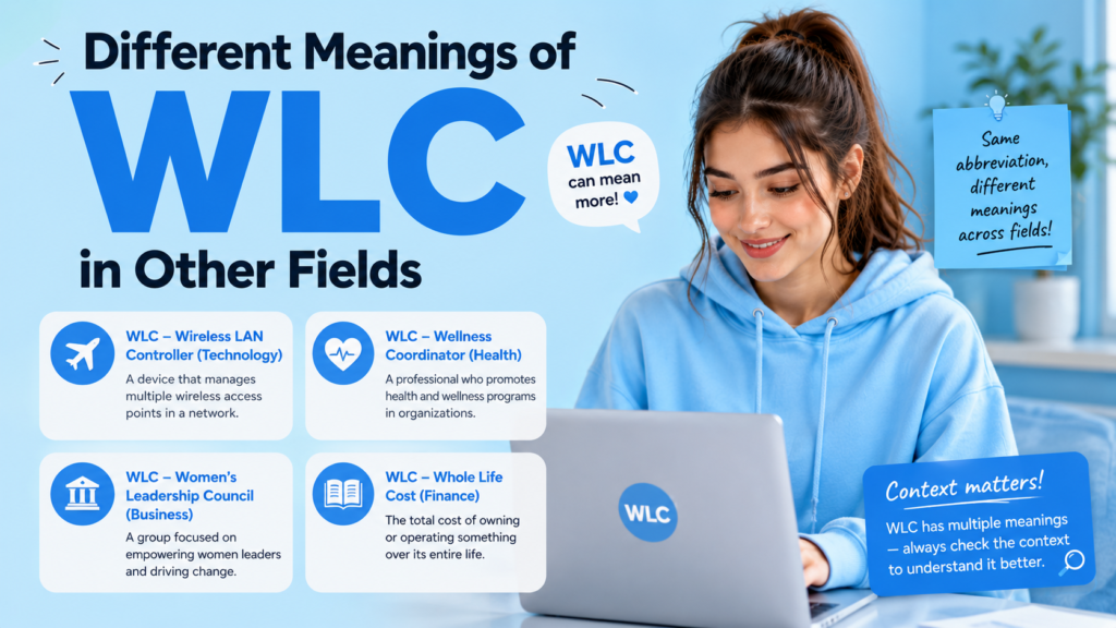Different Meanings of WLC in Other Fields