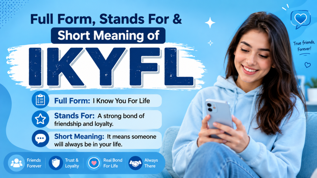 Full Form, Stands For & Short Meaning of IKYFL