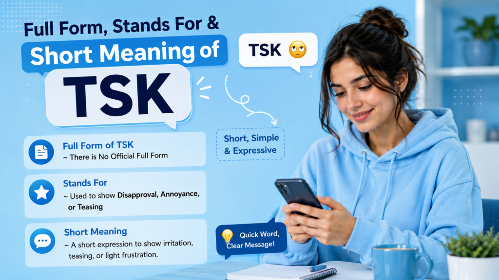 Full Form, Stands For & Short Meaning of TSK