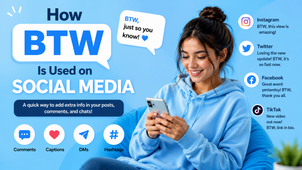 How BTW Is Used on Social Media