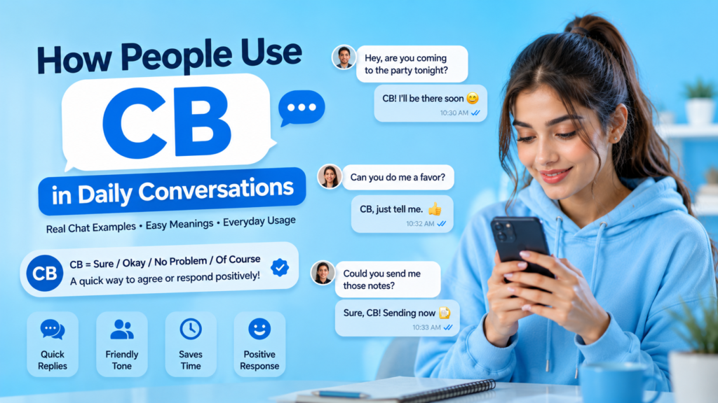 How People Use CB in Daily Conversations