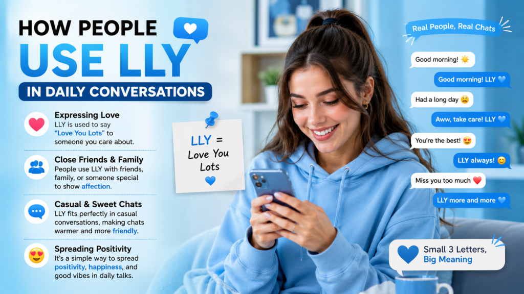 How People Use LLY in Daily Conversations