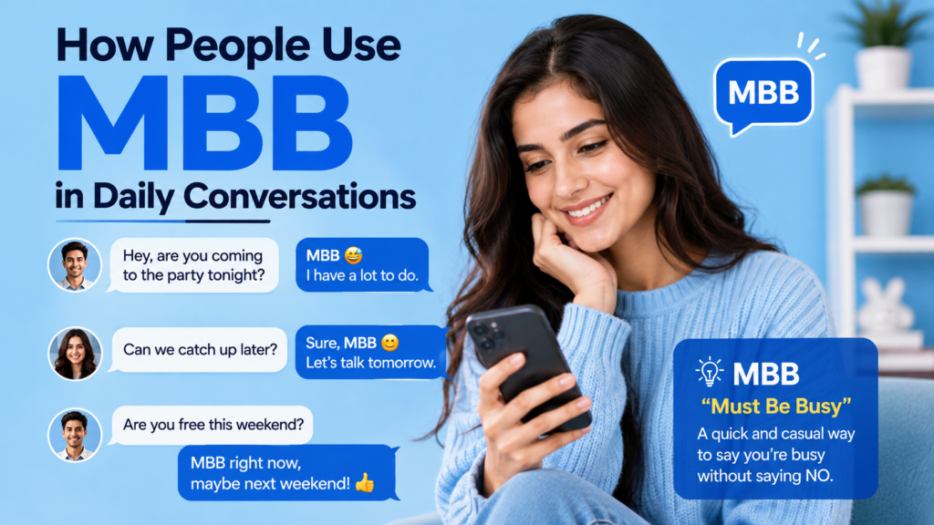 How People Use MBB in Daily Conversations