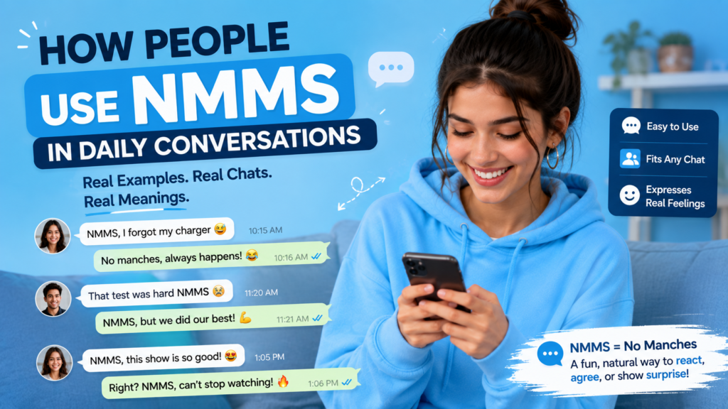 How People Use NMMS in Daily Conversations