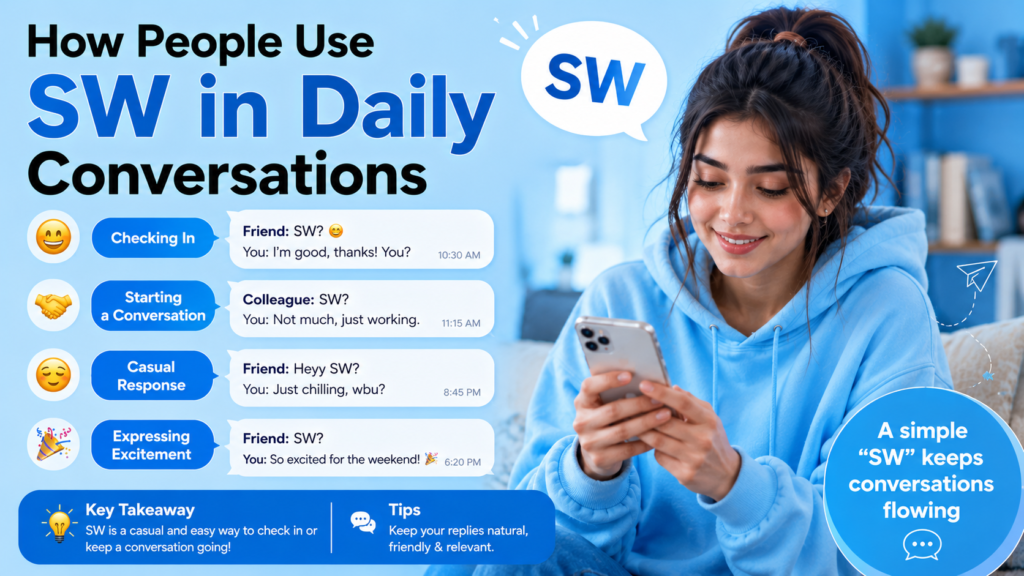 How People Use SW in Daily Conversations