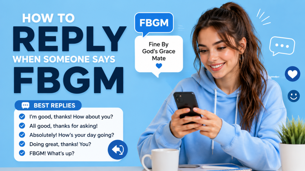 How to Reply When Someone Says FBGM