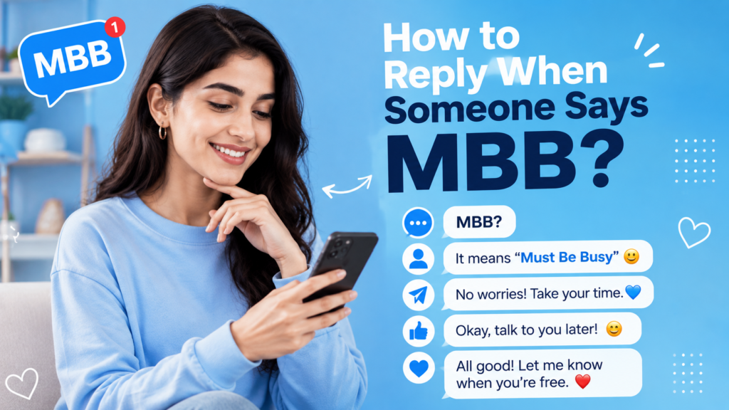 How to Reply When Someone Says MBB