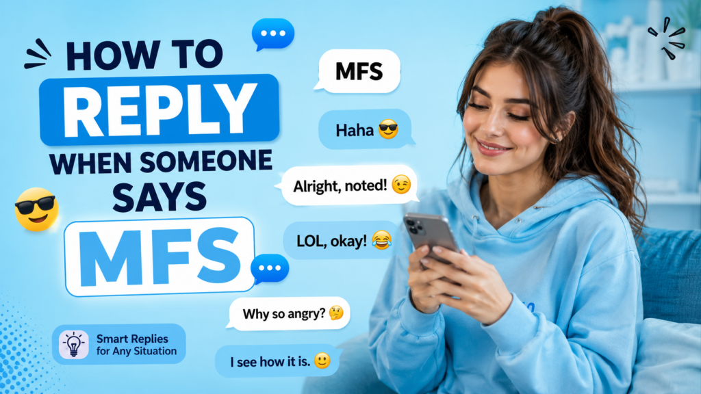 How to Reply When Someone Says MFS