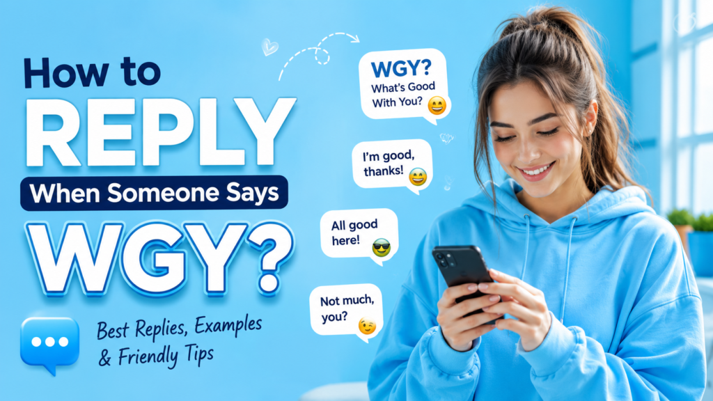 How to Reply When Someone Says WGY