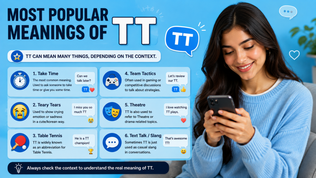 Most Popular Meanings of TT