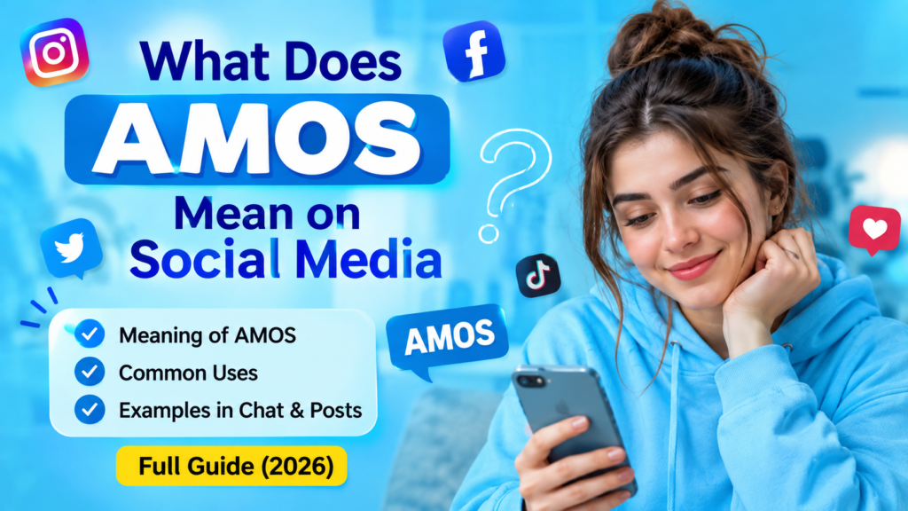 What Does AMOS Mean on Social Media