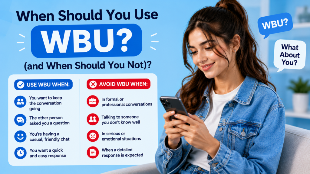 When Should You Use WBU (and When Should You Not)