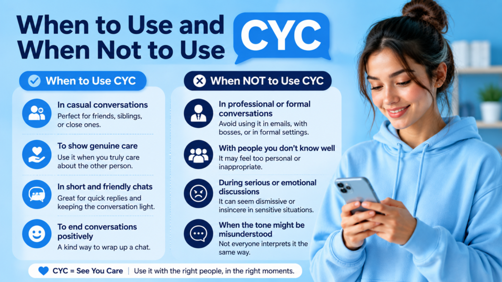 When to Use and When Not to Use CYC