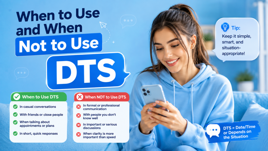 When to Use and When Not to Use DTS