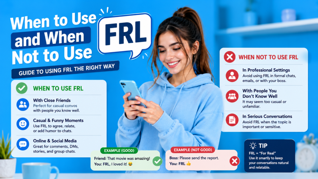 When to Use and When Not to Use FRL