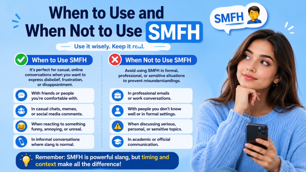 When to Use and When Not to Use SMFH