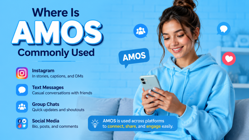 Where Is AMOS Commonly Used