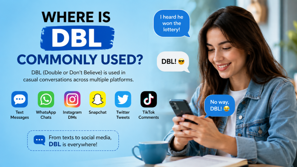 Where Is DBL Commonly Used