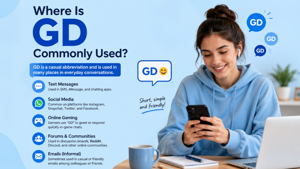 Where Is GD Commonly Used