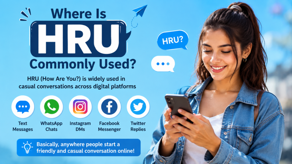 Where Is HRU Commonly Used