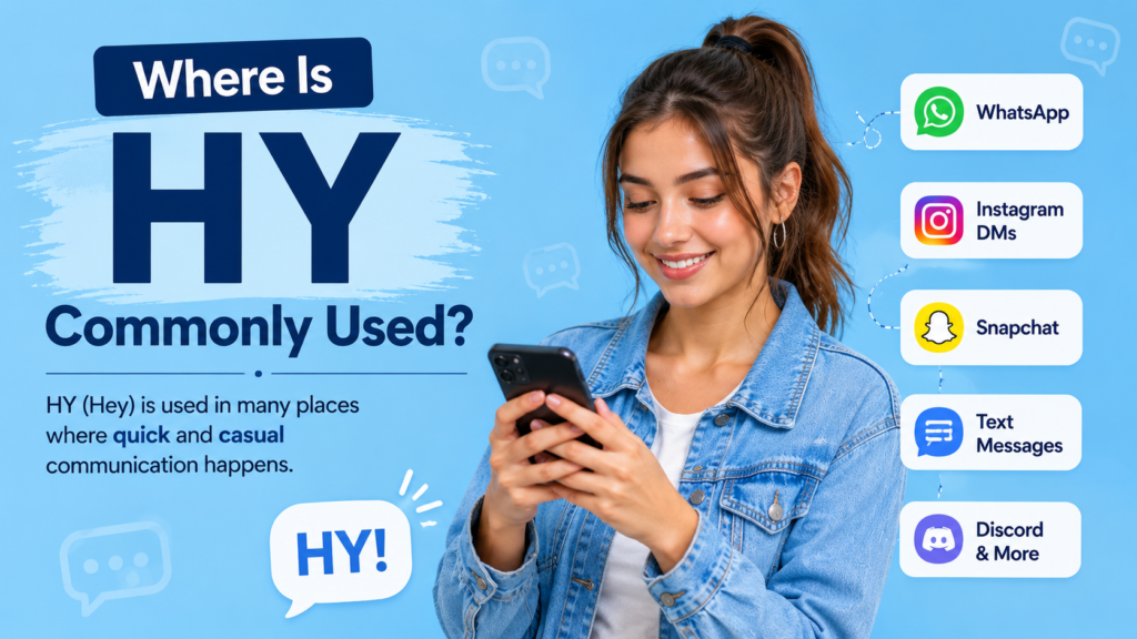 Where Is HY Commonly Used