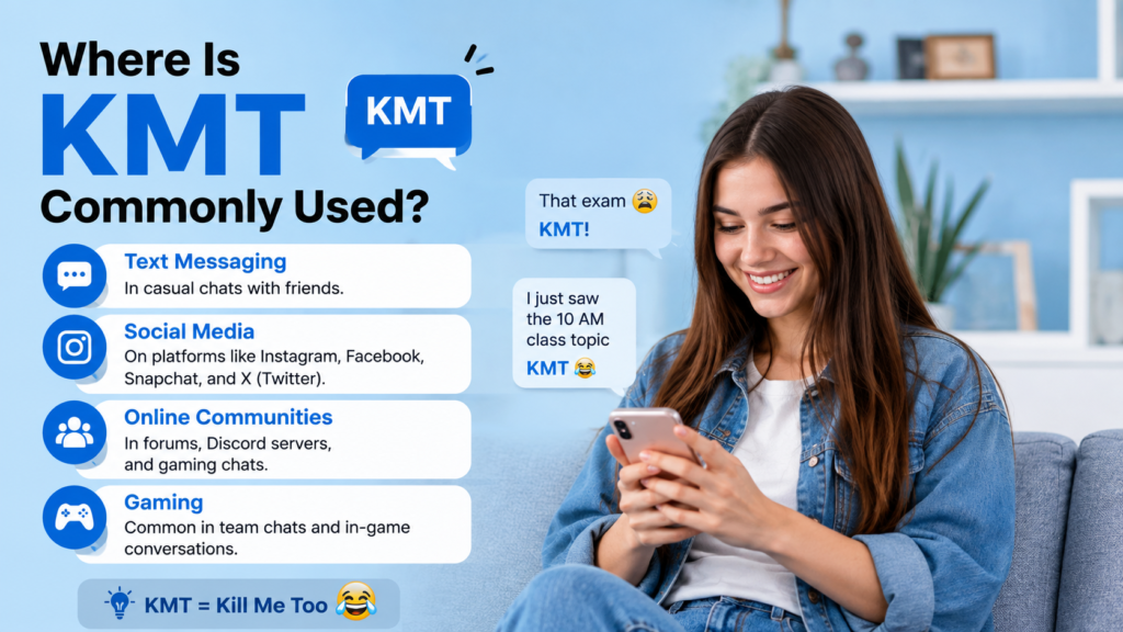 Where Is KMT Commonly Used