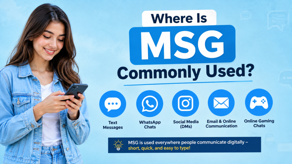 Where Is MSG Commonly Used