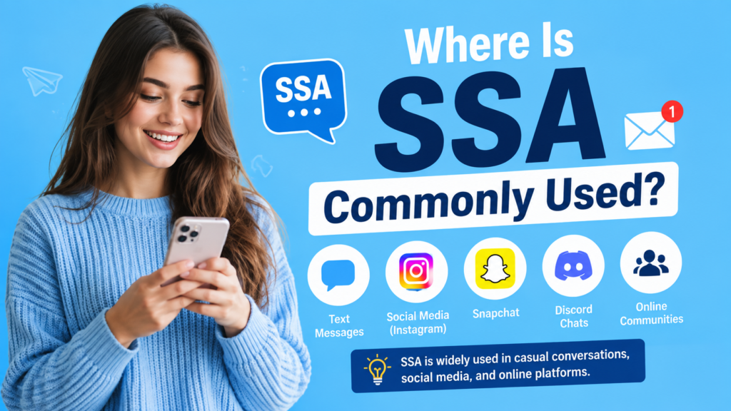 Where Is SSA Commonly Used