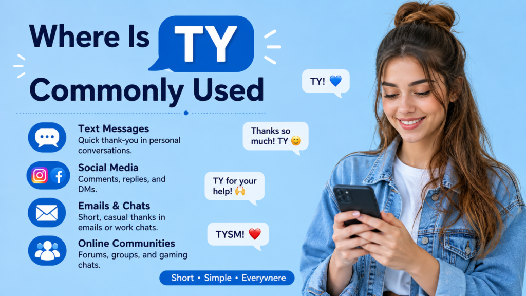 Where Is TY Commonly Used