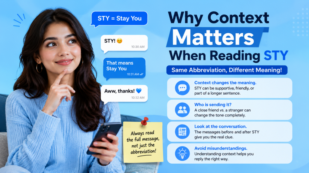 Why Context Matters When Reading STY