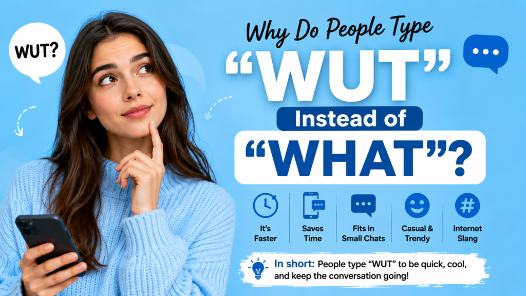 Why Do People Type WUT Instead of WHAT