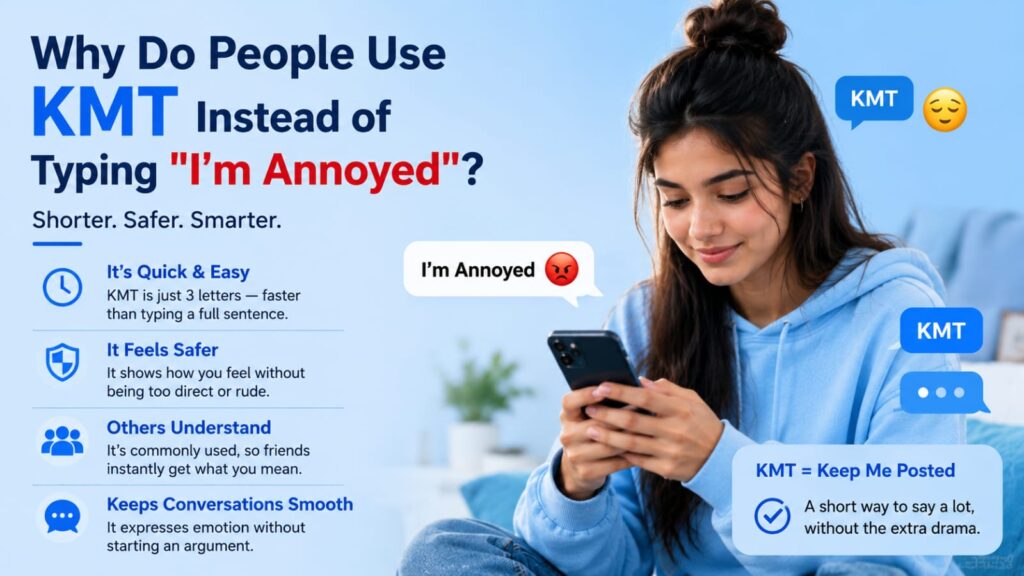 Why Do People Use KMT Instead of Typing I am Annoyed