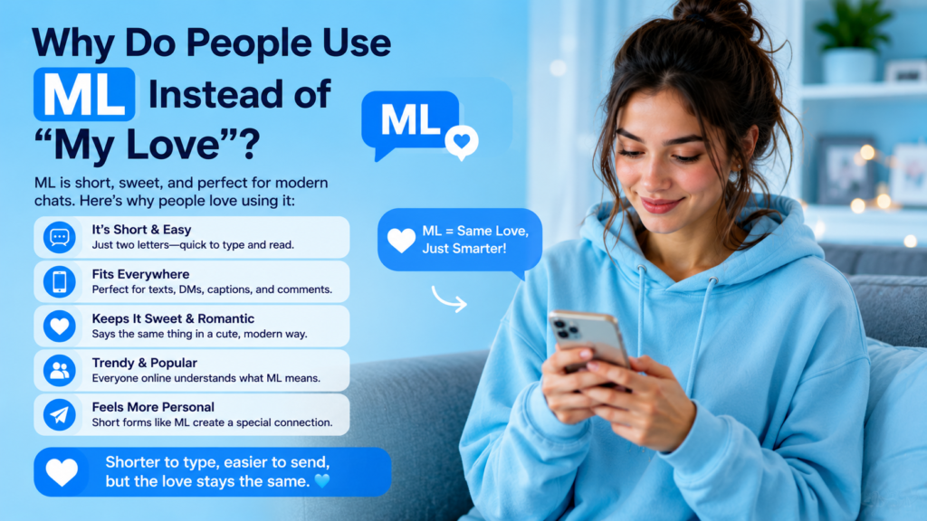 Why Do People Use ML Instead of My Love