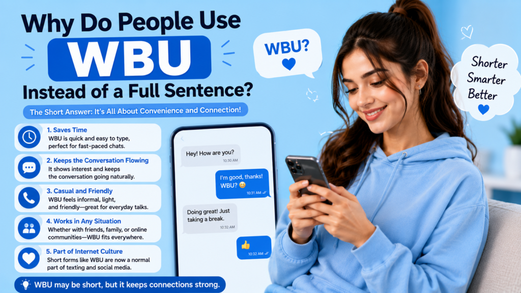 Why Do People Use WBU Instead of a Full Sentence