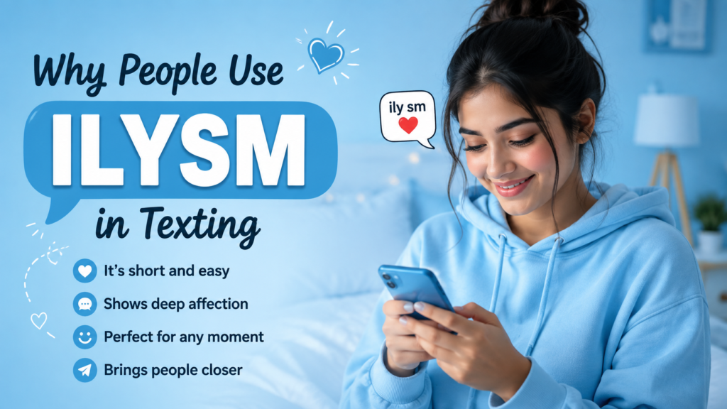 Why People Use ILYSM in Texting