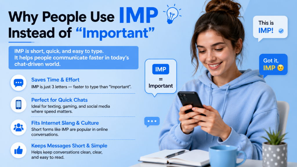 Why People Use IMP Instead of Important
