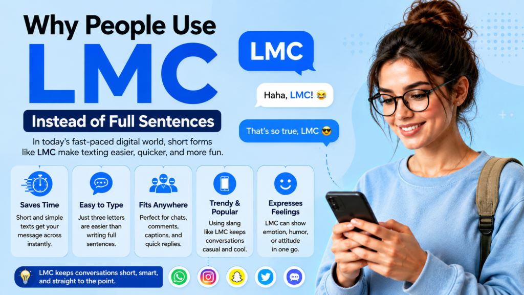 Why People Use LMC Instead of Full Sentences