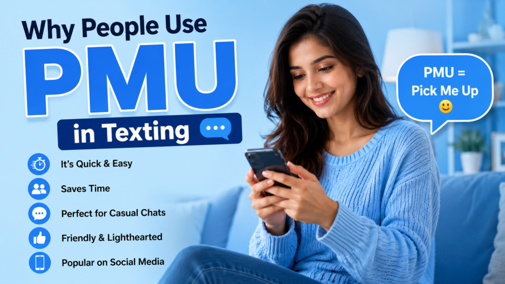 Why People Use PMU in Texting