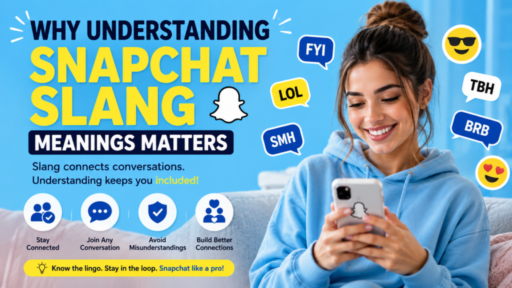 Why Understanding Snapchat Slang Meanings Matters