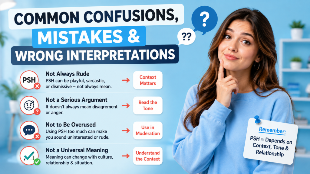 Common Confusions, Mistakes & Wrong Interpretations