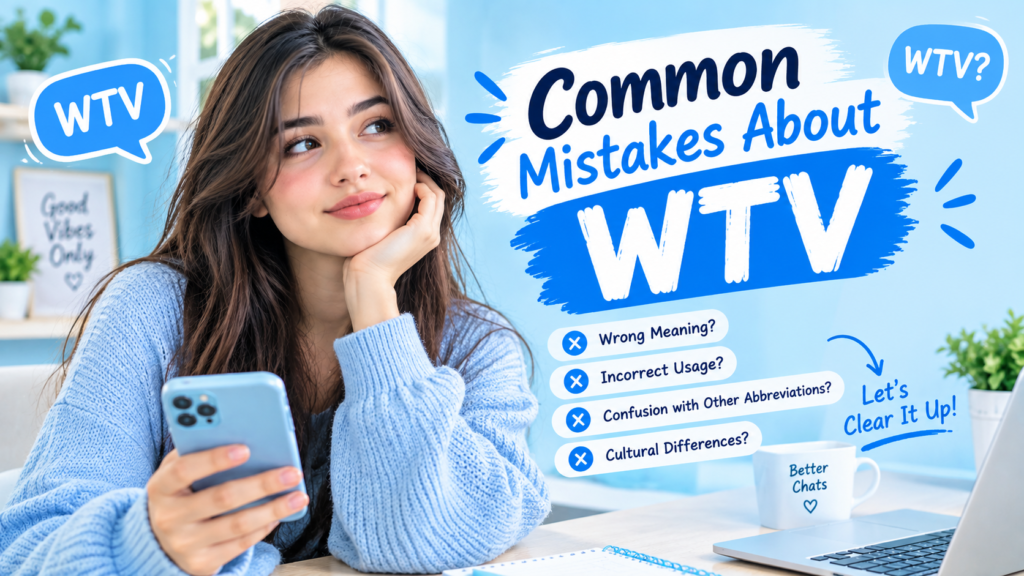 Common Mistakes About WTV